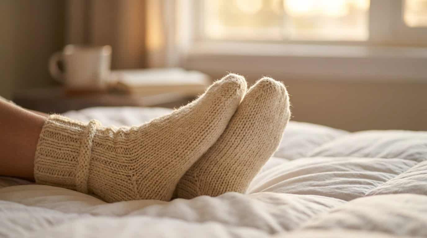 Lékaři konečně potvrdili to, co naše babičky věděly dávno. Spaní v ponožkách je klíčem k okamžitému usnutí