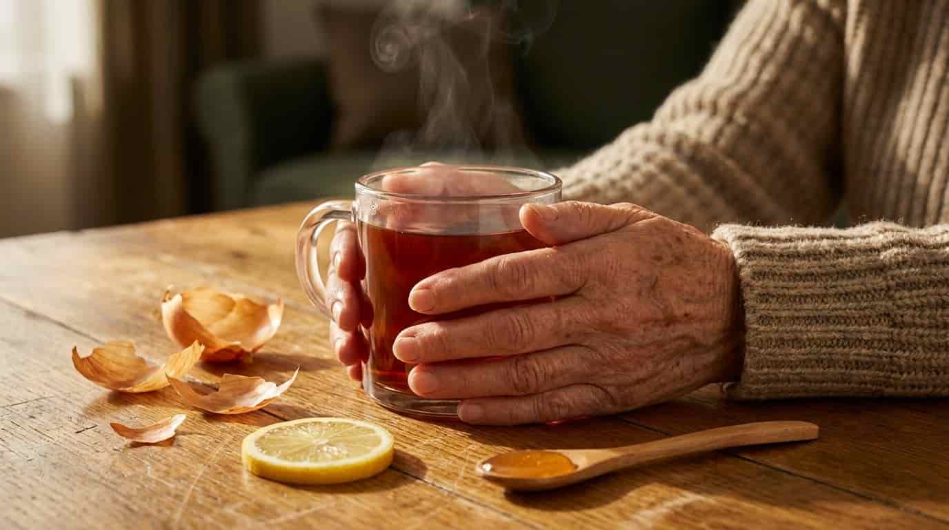 Léta jsem tento poklad bez přemýšlení házela do koše. Obyčejný odvar z cibulových slupek přitom chrání tělo lépe než drahé sirupy