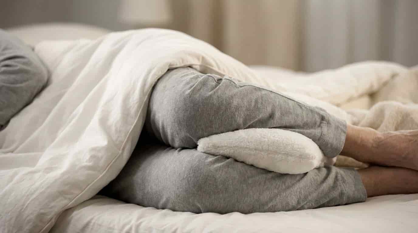 Není to matrací ani stářím. Ranní bolest kyčlí často zmizí, když do postele přidáte tuto obyčejnou věc