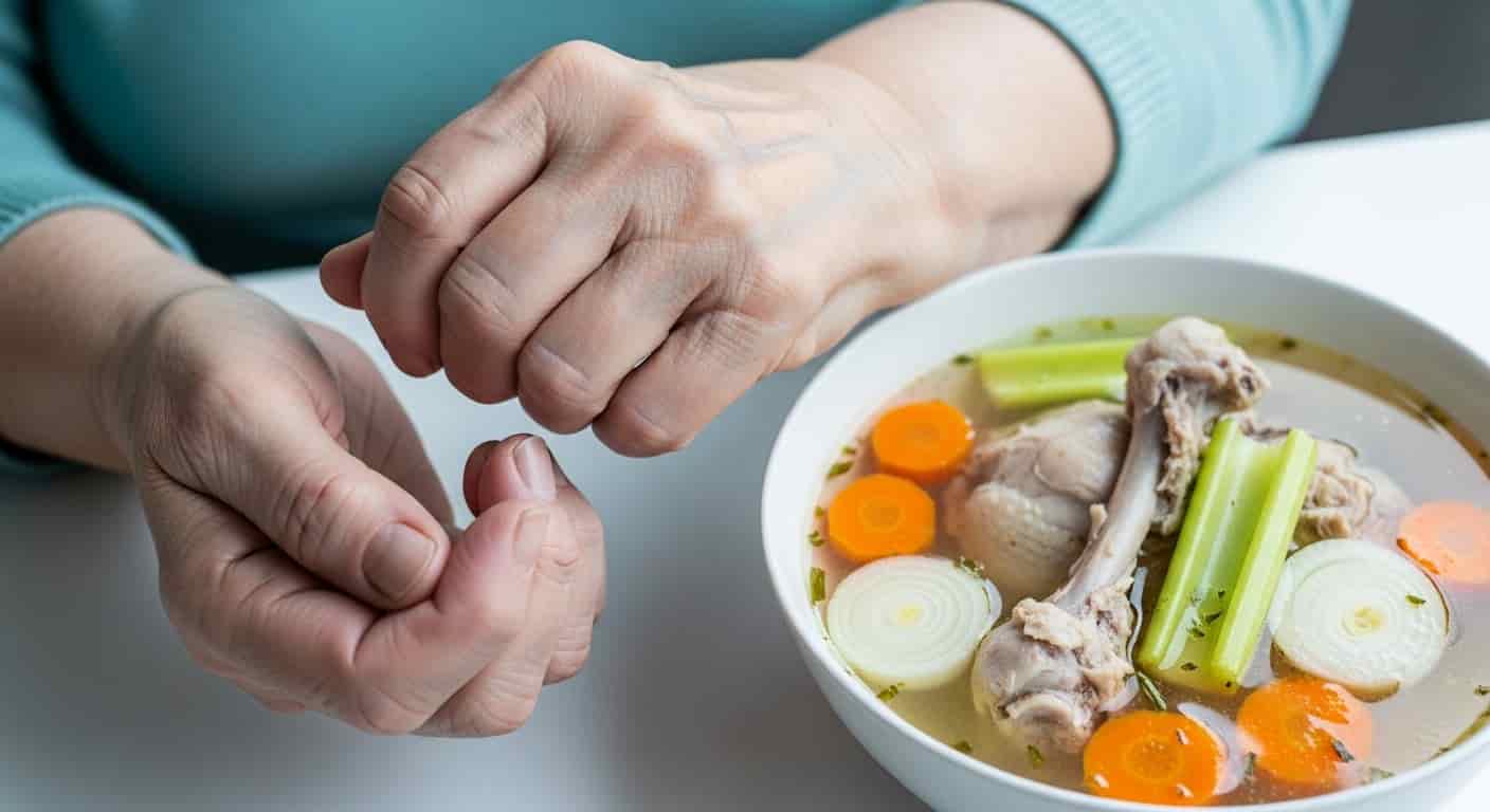 Po šedesátce jsem objevila sílu kuřecího vývaru: Jak kolagen pomohl mým kloubům a proč byste to měli zkusit i vy