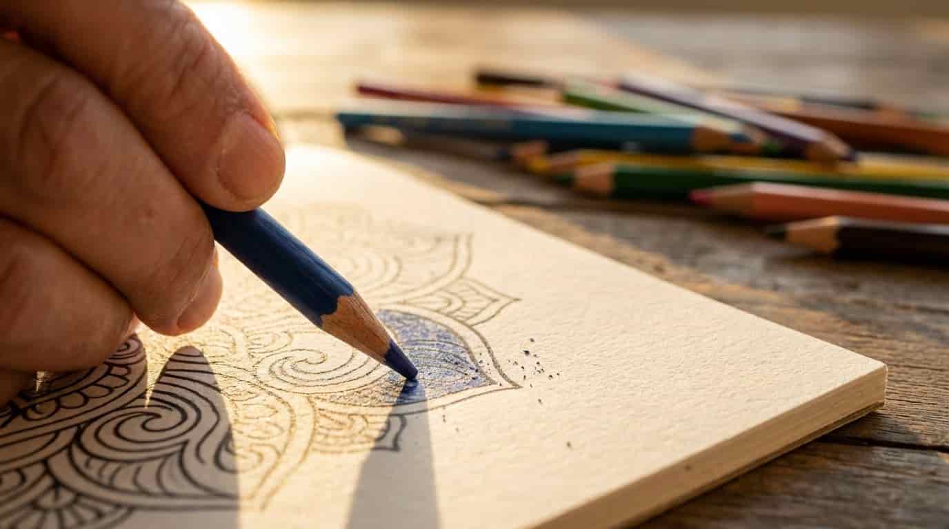 Stačilo vzít do ruky pastelky a úzkost zmizela. Tuto metodu by měl znát každý dospělý