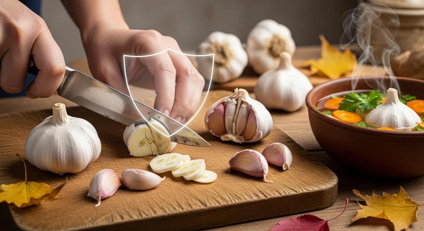Tento starý český trik s česnekem posílil mou imunitu tak, že jsem zapomněla na časté nachlazení