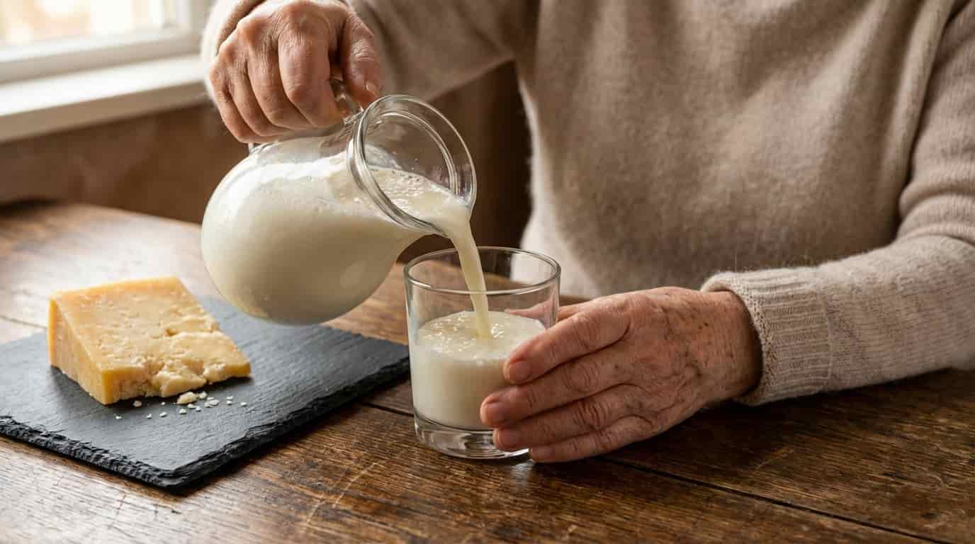 Tento zakysaný nápoj pily naše babičky každý den. Dnes moderní medicína potvrzuje, že bez něj vaše kosti vápník správně nevyužijí