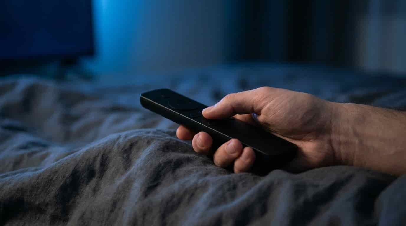 Usínáte u televize, abyste nemysleli na starosti? Tento nevinný zvyk vám tiše likviduje zdraví