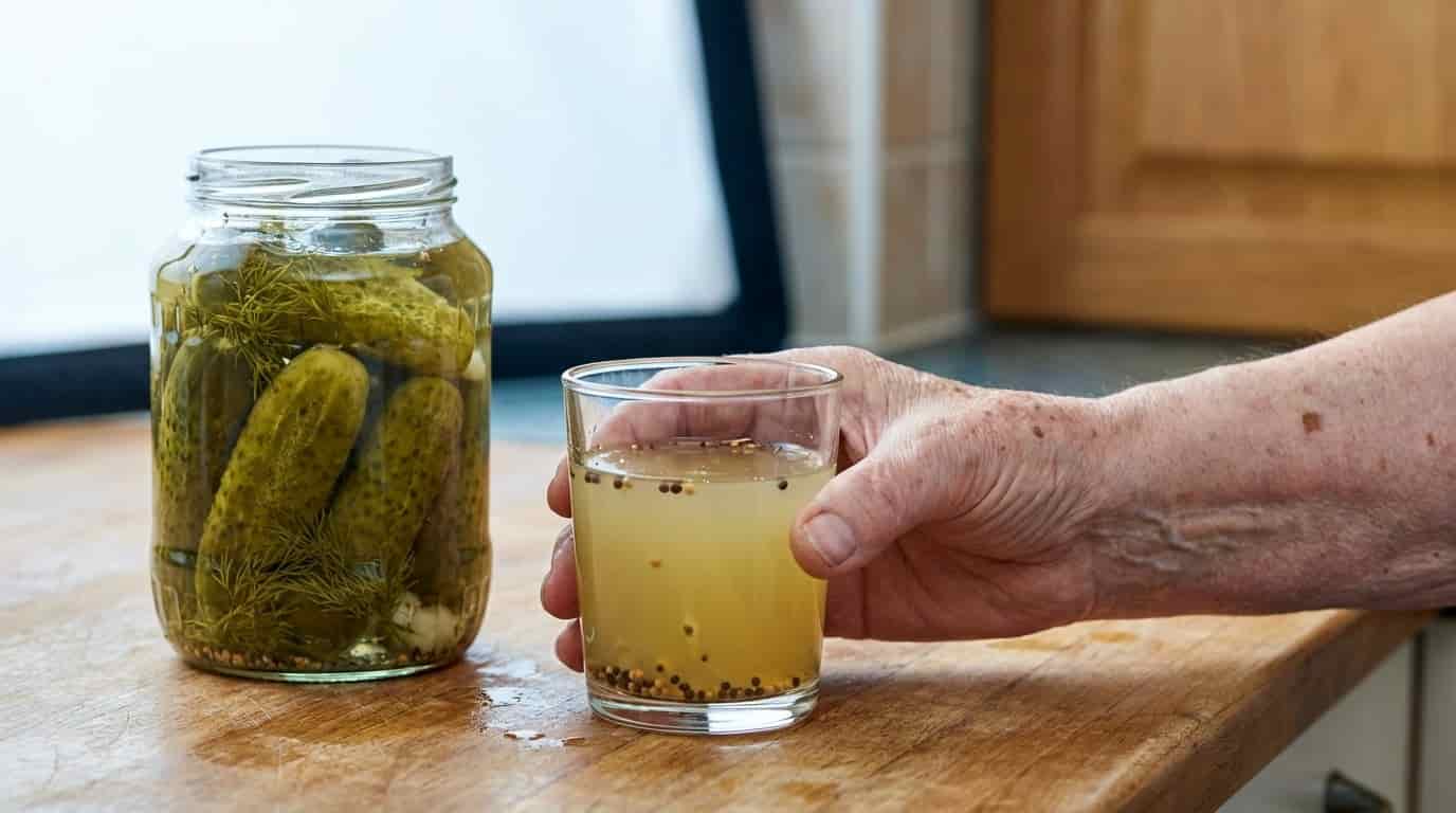 Většina z nás to vylévá do dřezu. Přitom pár loků této tekutiny zastaví křeče rychleji než pilulky